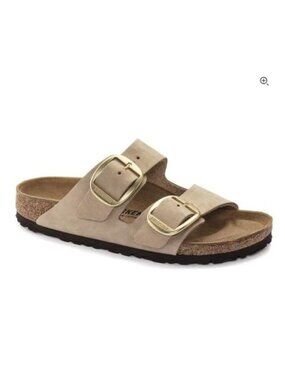 NEW Birkenstock Arizona Big Buckle Tan Classic Comfort Womens 40 9 9.5